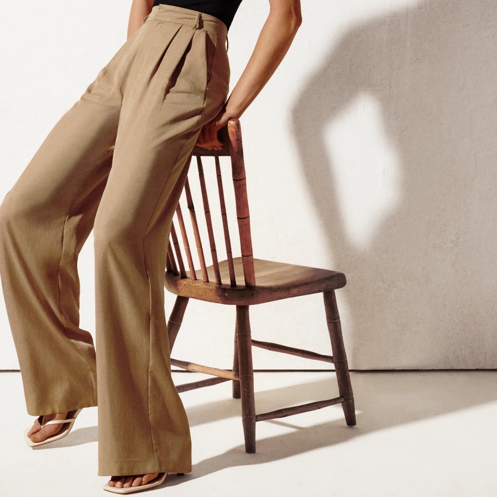 Zara wide leg pants, Size - L